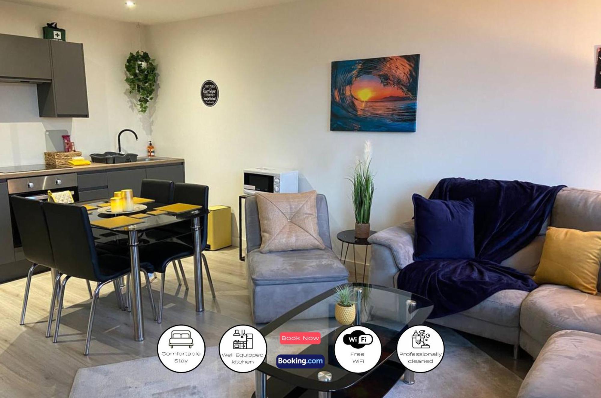 Centrally Located Cosy 2 Bed Duplex City Apartment By Green Haven Escapes In Bradford Bradford  Exterior photo